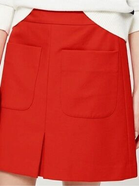 Ann Taylor Loft Red/Orange skirt